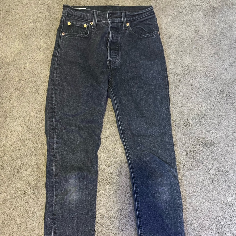 Black Levi 501s (size 24)